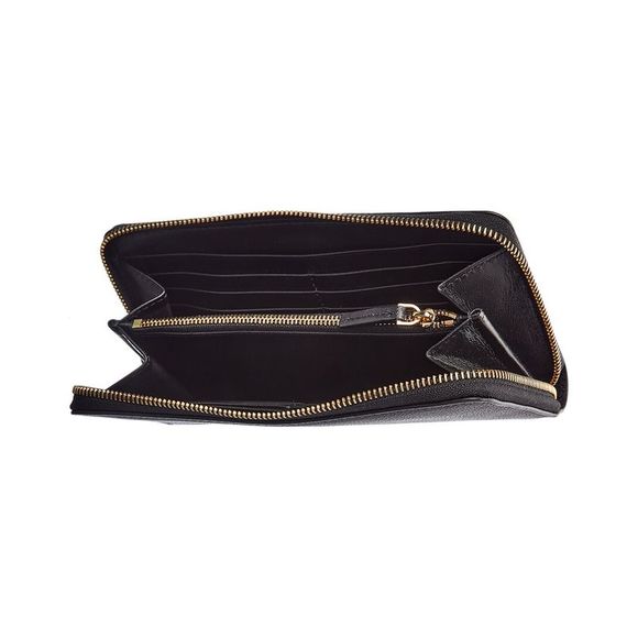 Versace La Medusa Leather Zip Around Wallet - Picture 4 of 4